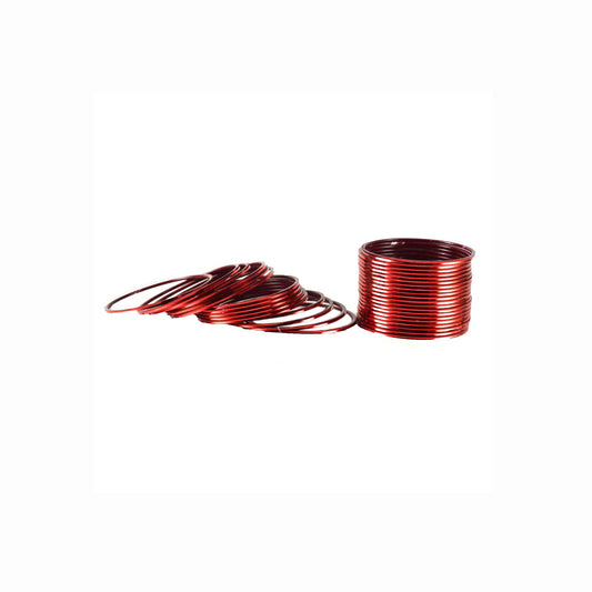 Maroon Plain Brass Bangle With Extra Large Size (Pack Of 36) (sku-ban1535)