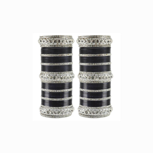 Black Stone Brass Bangle (Pack Of 98) (sku-ban1619)
