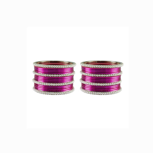 Dark Rani Moti Brass Bangle (Pack Of 32) (sku-ban2914)