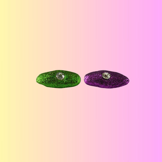 Multi Handmade Acrylic Brooch Pack Of -2 (skubro642)