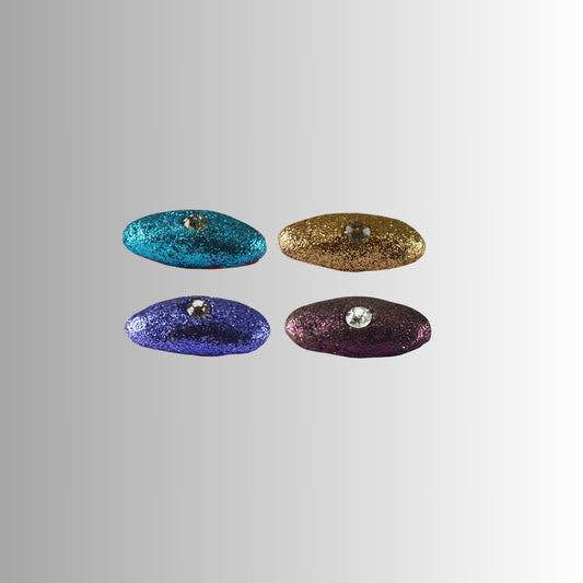 Multi Handmade Acrylic Brooch Pack Of -4 (skubro668)
