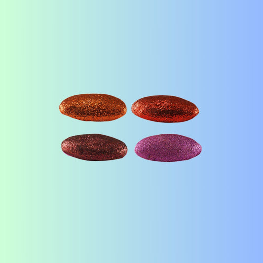 Multi Handmade Acrylic Brooch Pack Of -4 (skubro670)