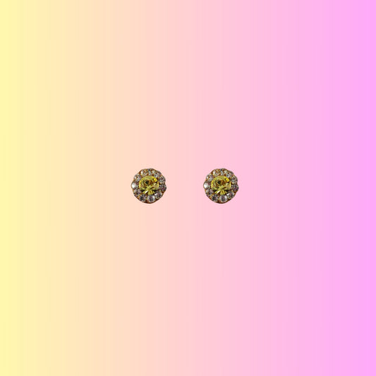 Multi Stone Stud-Handmade Lac Pure Lakh Tops Pack Of-2 (sku-ear565)