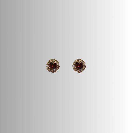 Multi Stone Stud-Handmade Lac Pure Lakh Tops Pack Of-2 (sku-ear571)
