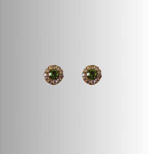 Multi Stone Stud-Handmade Lac Pure Lakh Tops Pack Of-2 (sku-ear578)