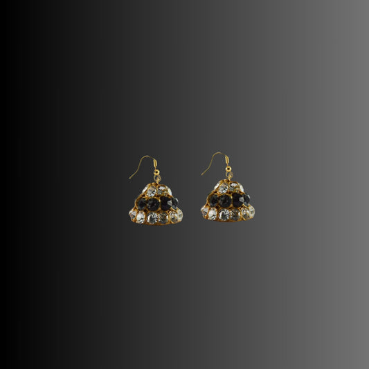 Multi Stone Stud-Handmade Lac Pure Lakh Jhumki Pack Of-2 (sku-ear629)