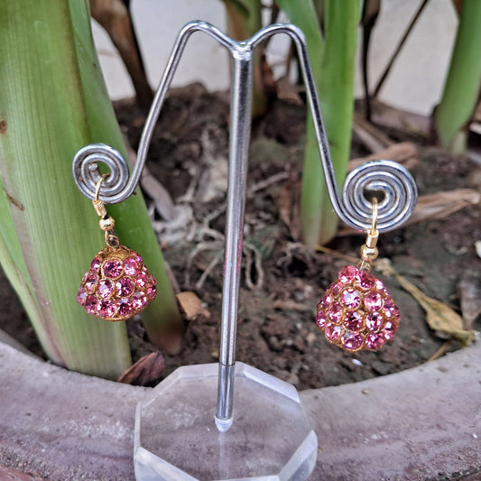 Stone Stud Golden Lakh Jhumki Pack Of-2 (sku-ears708)