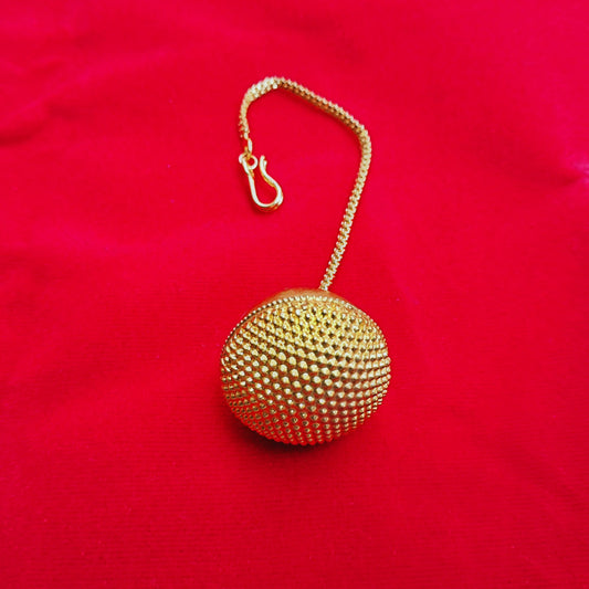 Golden Gold Platted Brass Borla Pack of-1 (sku-man496)