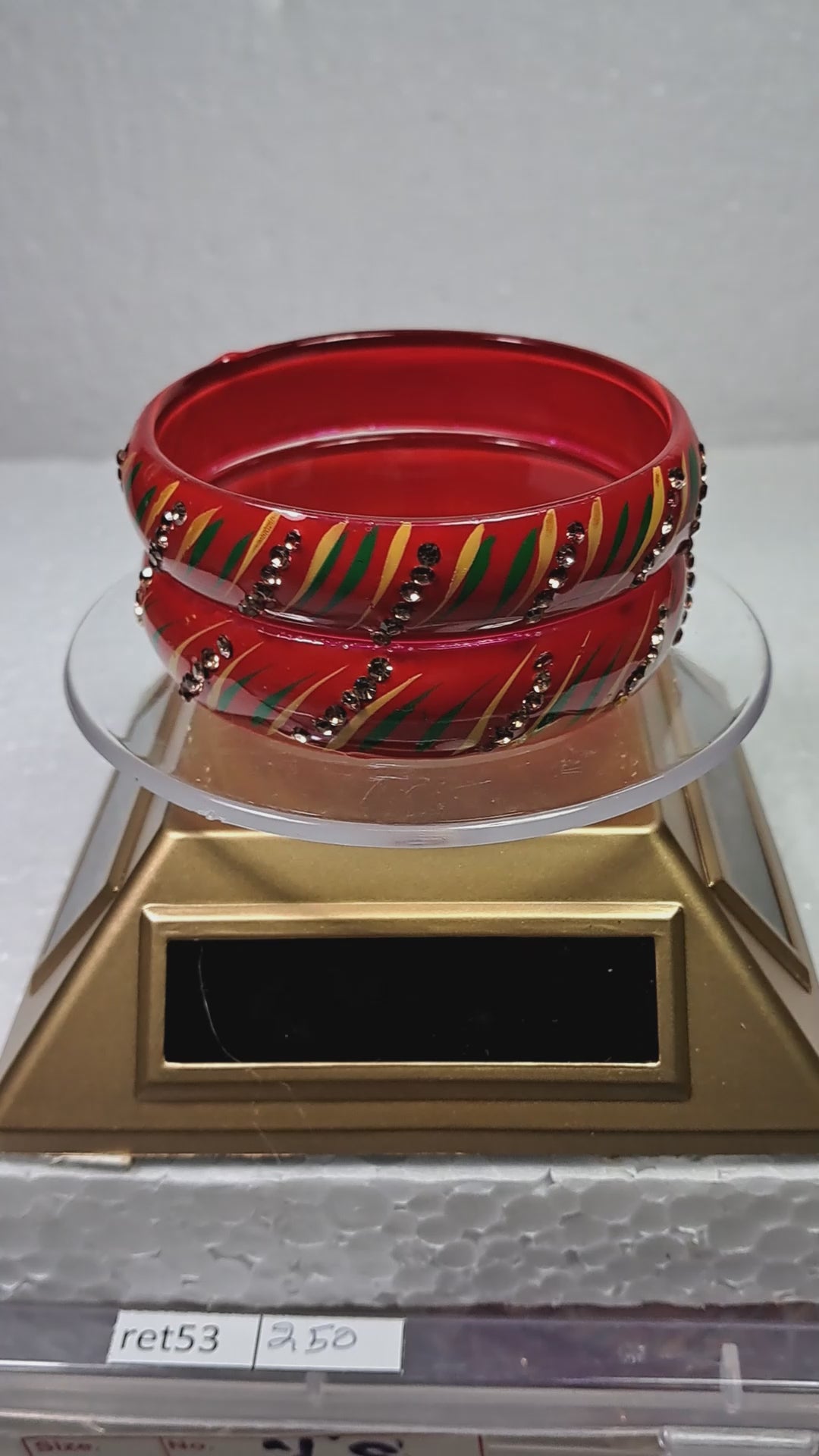 Glass Bangle sku-ret53