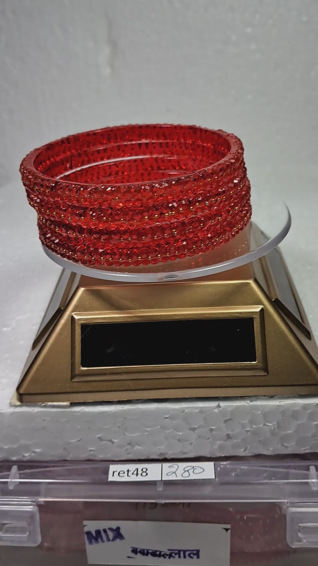 Glass Bangle sku-ret48