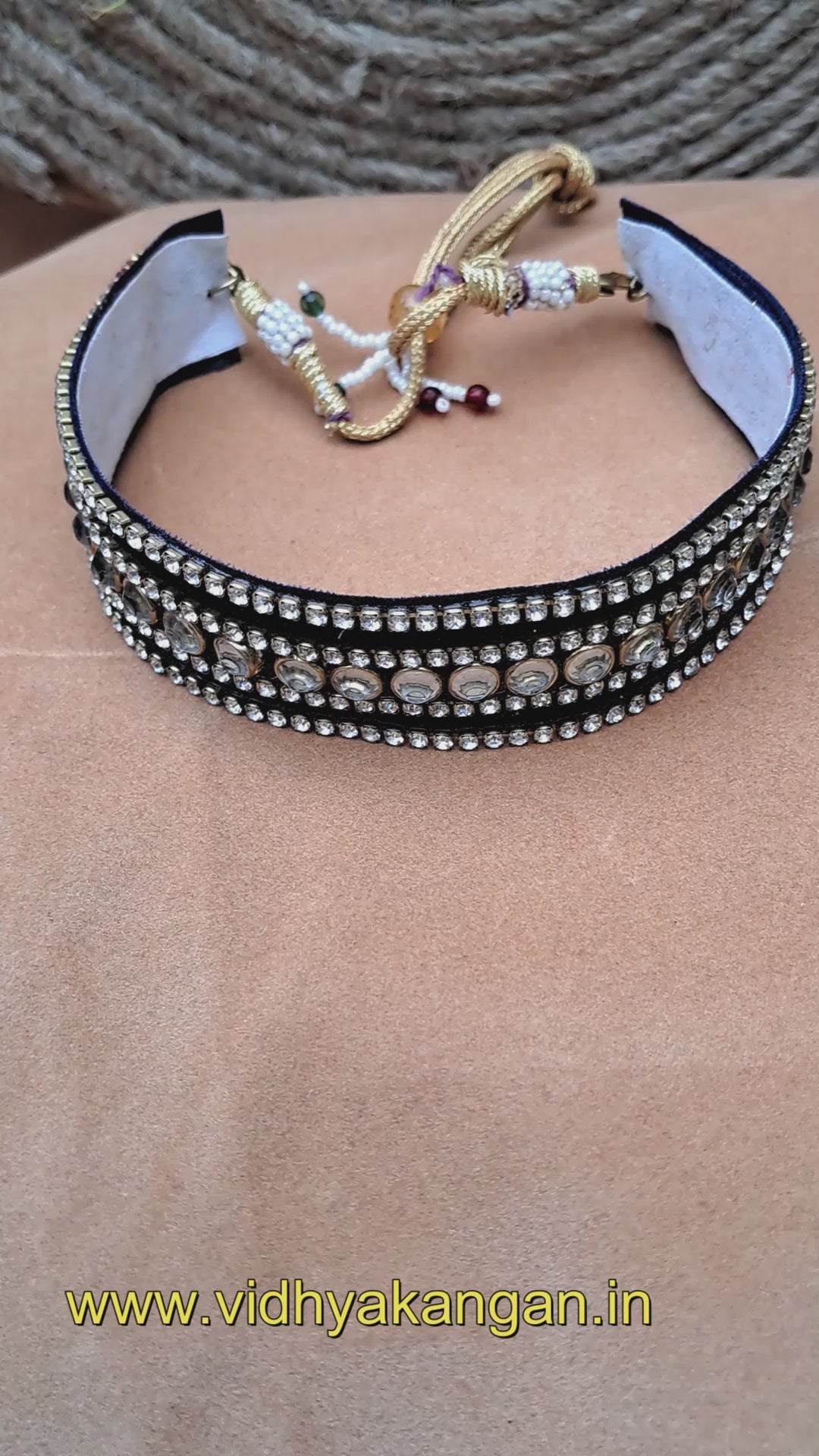 Kunden Stud velvet Bule Kanthi (sku-necs6447)
