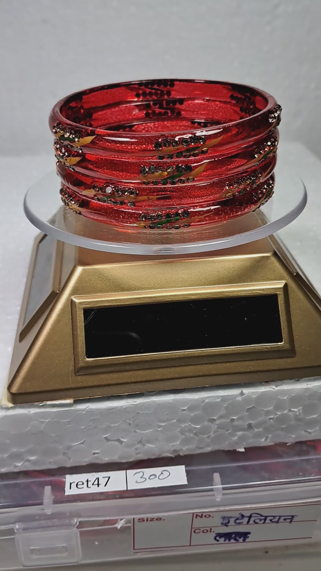 Glass Bangle sku-ret47