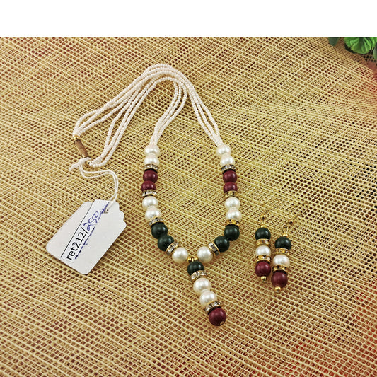 Moti Mala size-16 inch sku-ret212