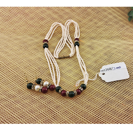 Moti Mala size-16 inch sku-ret268