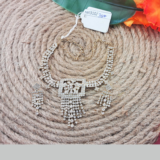 Brass Necklace size 18 inch sku ret310