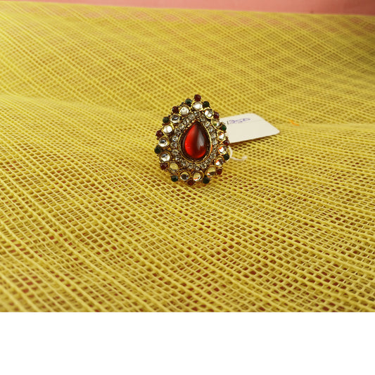 Brass Ring Size-Free Sku-ret334