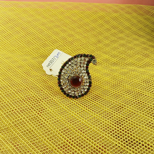 Brass Ring Size-Free Sku-ret357