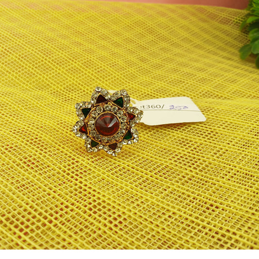 Brass Ring Size-Free Sku-ret360