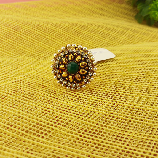 Brass Ring Size-Free Sku-ret367