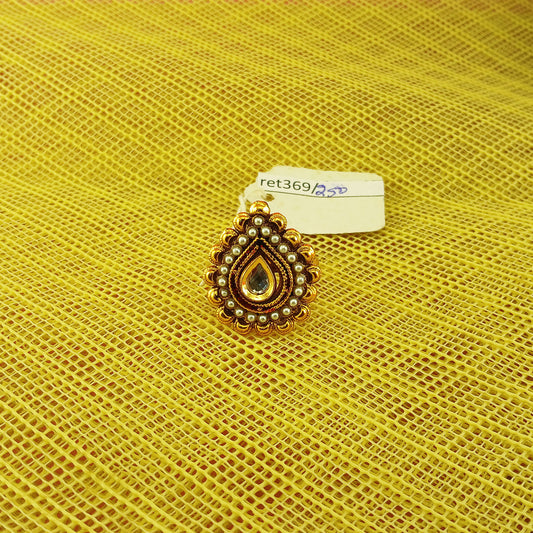 Brass Ring Size-Free Sku-ret369