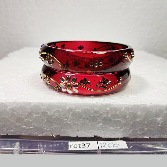 Glass Bangle sku-ret37