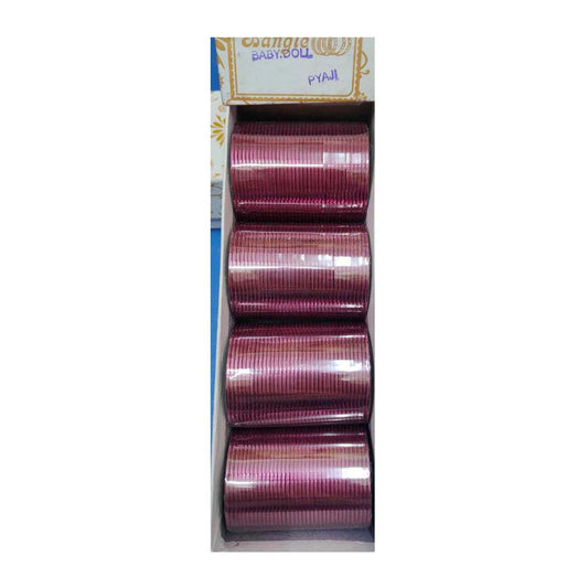 Metal Churi Box Pack Of 144 Bangles Color-PYAJI Contact to Watsapp-9829507489 or Mail For Whole sale