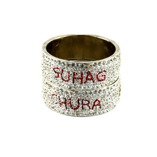 Print Your Name on Brass Bangle (Pack Of 2) (sku-ban1109)