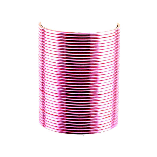 Pink Plain Brass Bangle (Pack Of 36) (sku-ban1448)