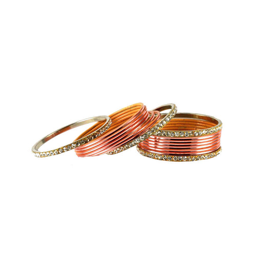 Pich Stone Brass Bangle (Pack Of 16) (sku-ban1484)