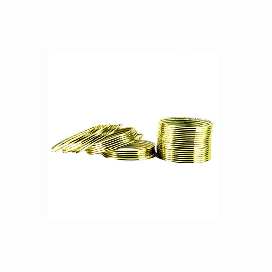 Totai Plain Brass Bangle (Pack Of 36) (sku-ban1528)