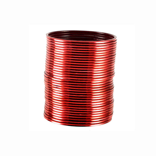 Maroon Plain Brass Bangle With Extra Large Size  (Pack Of 36) (sku-ban1535)