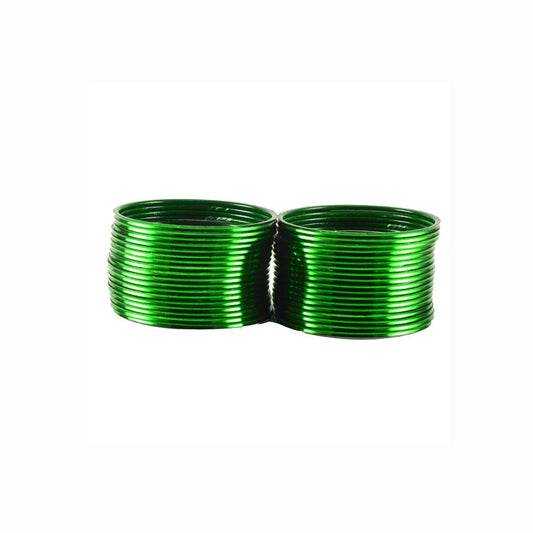 Light Green  Plain Brass Bangle (Pack Of 36) (sku-ban1540)