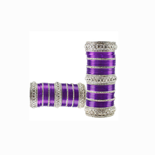 Jamani Stone Brass Bangle Pack Of-98 (sku-ban1612)