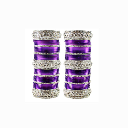 Jamani Stone Brass Bangle Pack Of-98 (sku-ban1612)