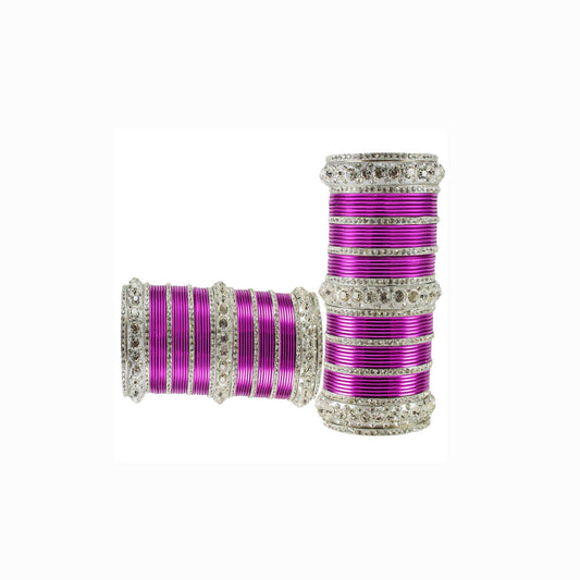 Rani Stone Brass Bangle (Pack Of 98) (sku-ban1622)