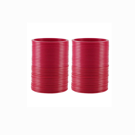 Gajari Plain Acrylic Bangle With Very Extra Large Size  (Pack Of 72) (sku-ban1837)