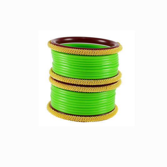 Totai Plain Acrylic Bangle With Extra Large Size  (Pack Of 22) (sku-ban1843)