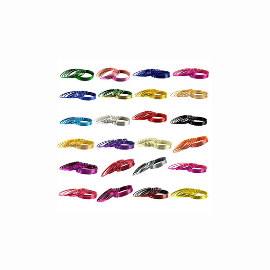 Multi Plain Brass Bangle (Pack Of 288) (sku-ban2010)