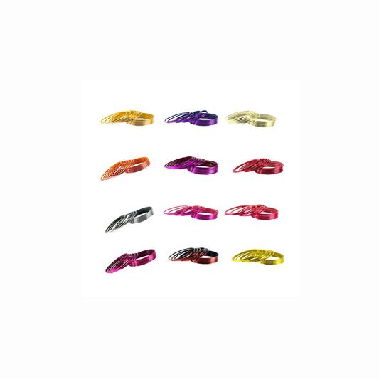 Multi Plain Brass Bangle (Pack Of 144) (sku-ban2327)