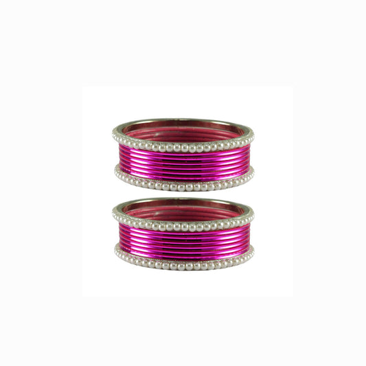 Rani Moti Brass Bangle (Pack Of 16) (sku-ban2877)