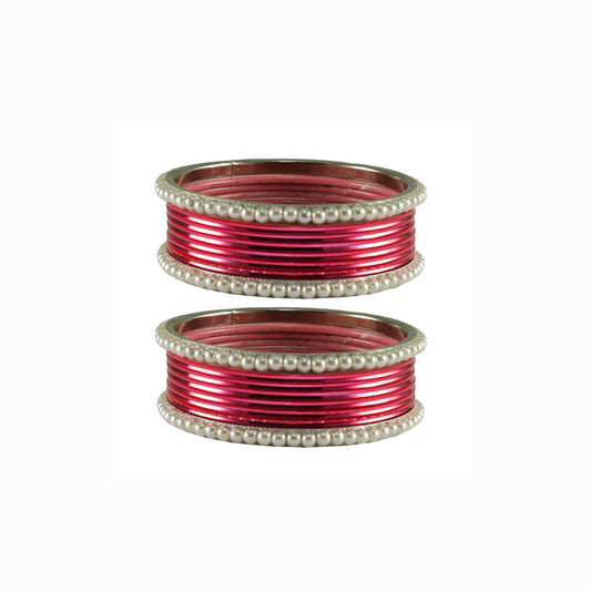 Rani Moti Brass Bangle (Pack Of 16) (sku-ban2896)