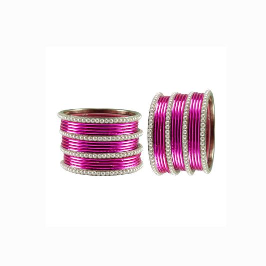 Rani Moti Brass Bangle (Pack Of 32) (sku-ban2909)