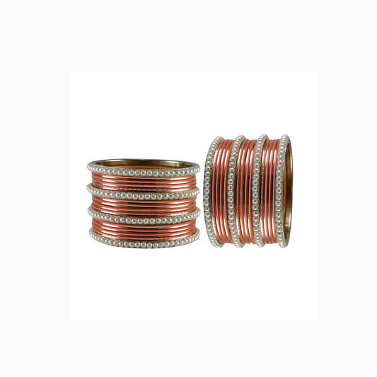 Pich Moti Brass Bangle (Pack Of 32) (sku-ban2915)