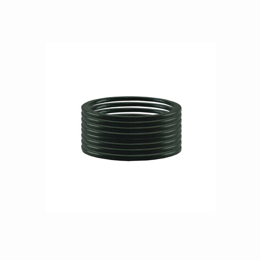 Green Plain Lac Pure Lakh Rajasthani Bangle (Pack Of 8) (sku-ban3036)