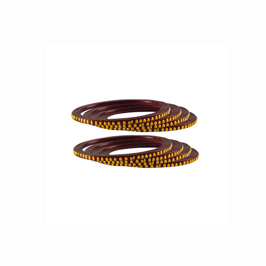 Pure Lakh Methi Rajasthani bangle (Pack Of 8) (sku-ban3041)