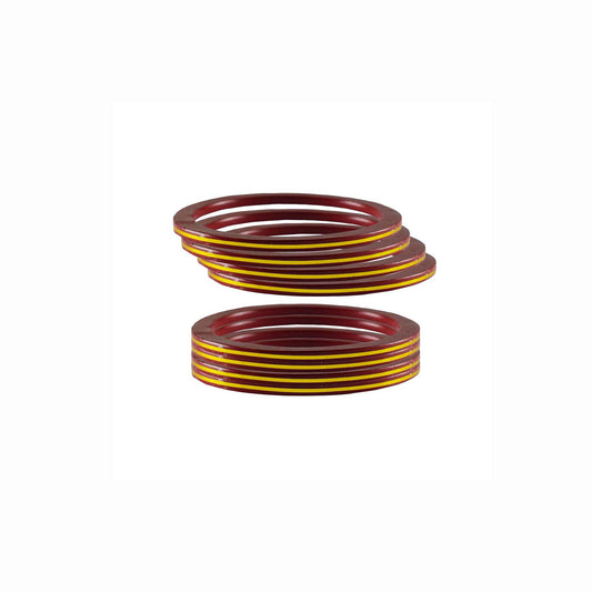 Pure Lakh Patri Rajasthani bangle (Pack Of 8) (sku-ban3052)