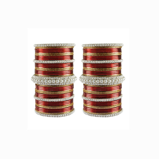 Multi Moti Brass Bangle (Pack Of 82) (sku-ban3432)