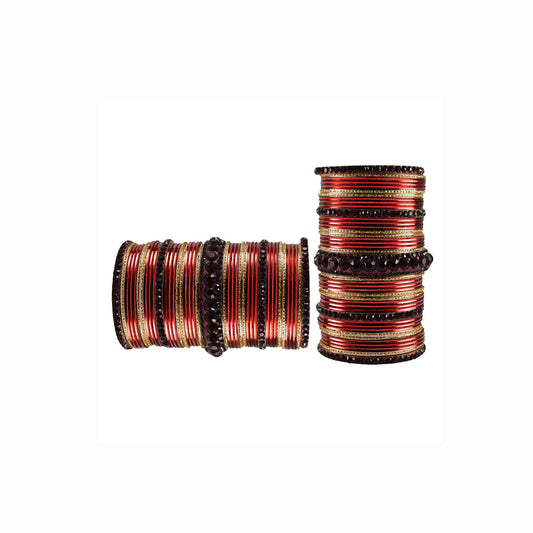 Multi stone Brass Bangle (Pack Of 82) (sku-ban3433)