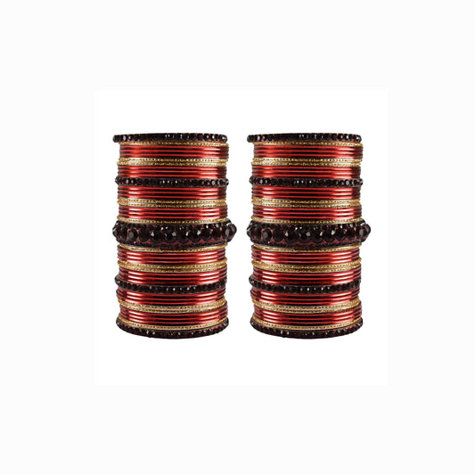 Multi stone Brass Bangle (Pack Of 82) (sku-ban3433)