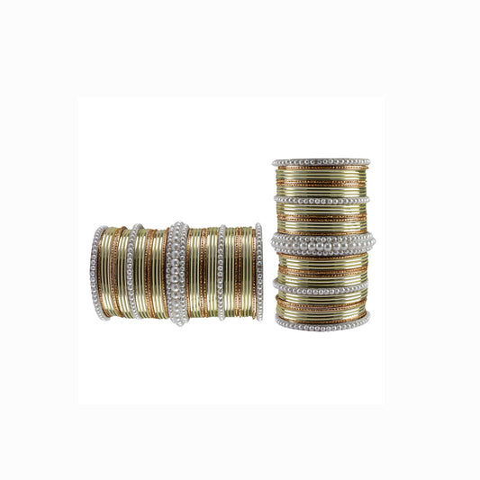 Multi Moti Brass Bangle (Pack Of 82) (sku-ban3434)